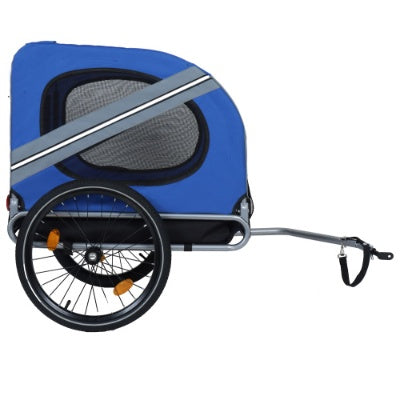 Large Folding Bike Trailer For Dogs  120LB Capacity All-Terrain Pet