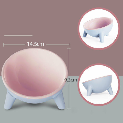 Elevated Pet Bowl with Stand for Cats & Dogs