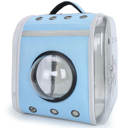 Premium Pet Travel Carrier Bag – Oxford Cloth & Acrylic. Airline-Approved for Dogs & Cats