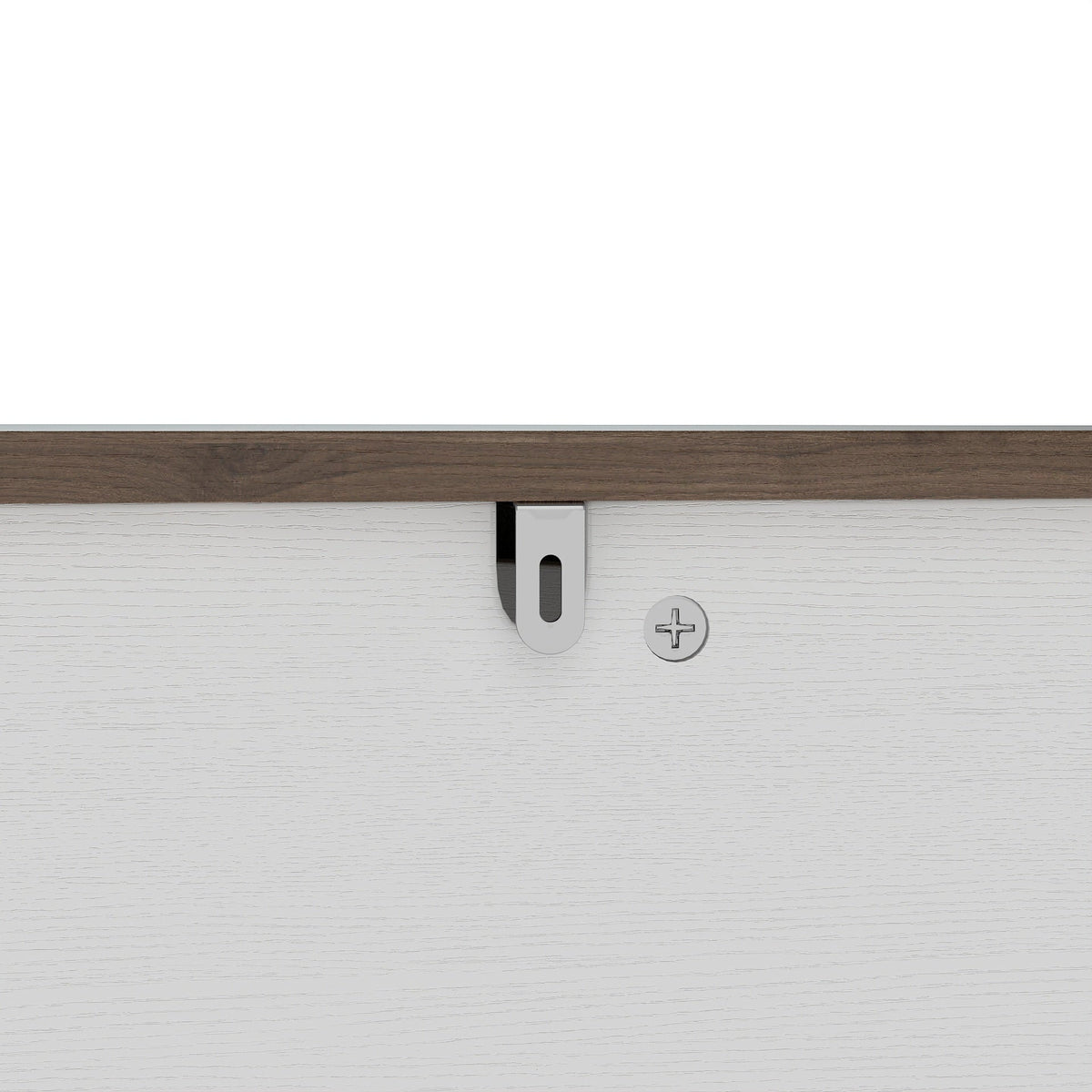 Corner Dog Crate Furniture with Fluted Drawer – MDF Wooden Dog