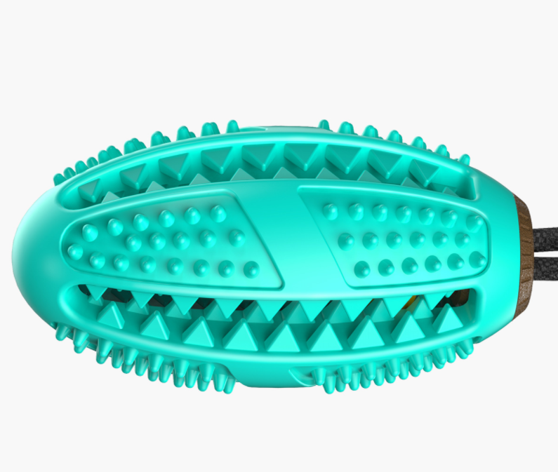 Dog Chew Toys Pet Toothbrush Rubber Bones