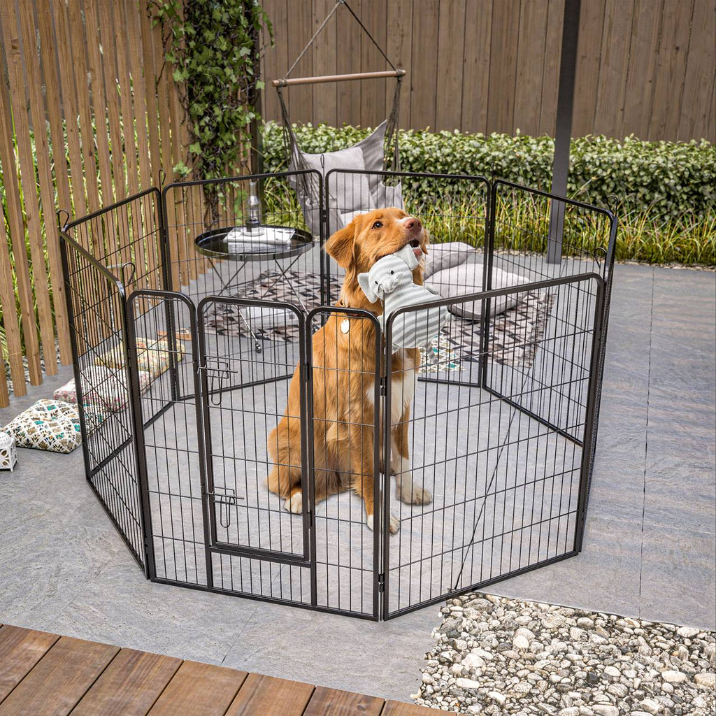 Dog Pens Outdoor Dog Fence Dog Playpen For Large Dogs Dog Kennel Pet