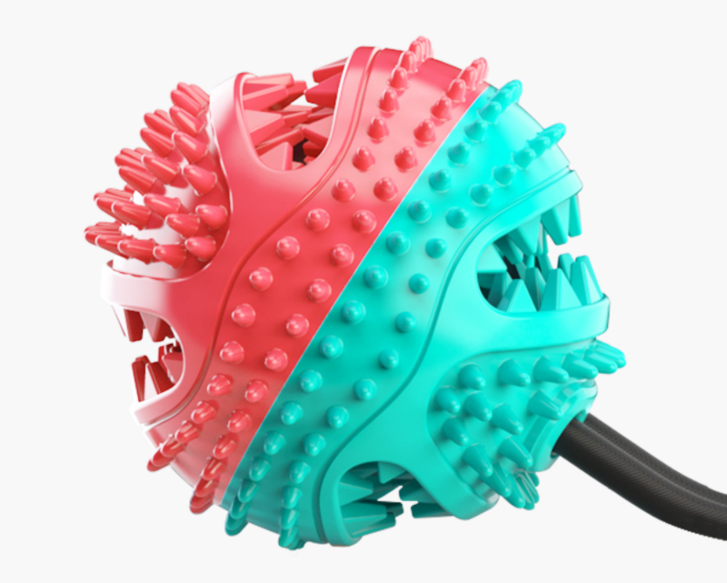 Dog Chew Toys Pet Toothbrush Rubber Bones