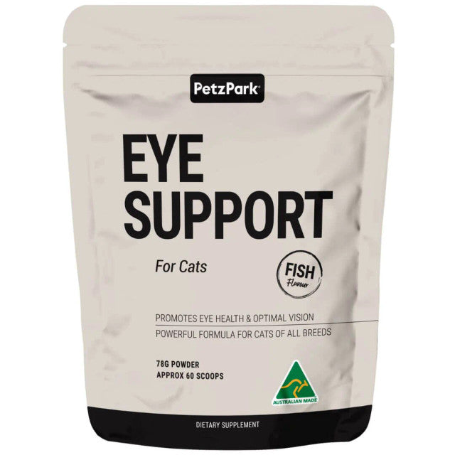 Petz Park Eye Vision Support for Cats Fish Flavour 60 Scoops - 78g