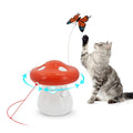 Cat Electric Rotating Mushroom Interactive Toy