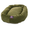 MajesticPet 788995526506 40 in. Villa Donut Pet Bed, Fern