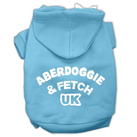 Mirage Pet 62-02 SMBBL Aberdoggie UK Screenprint Pet Hoodies, Baby