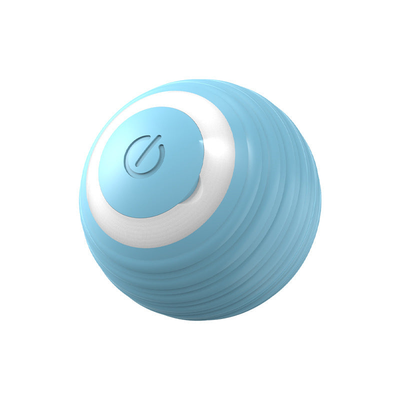 Pet Gravity Smart Rolling Ball Cat Toy for Entertainment, Interactive Self-Play