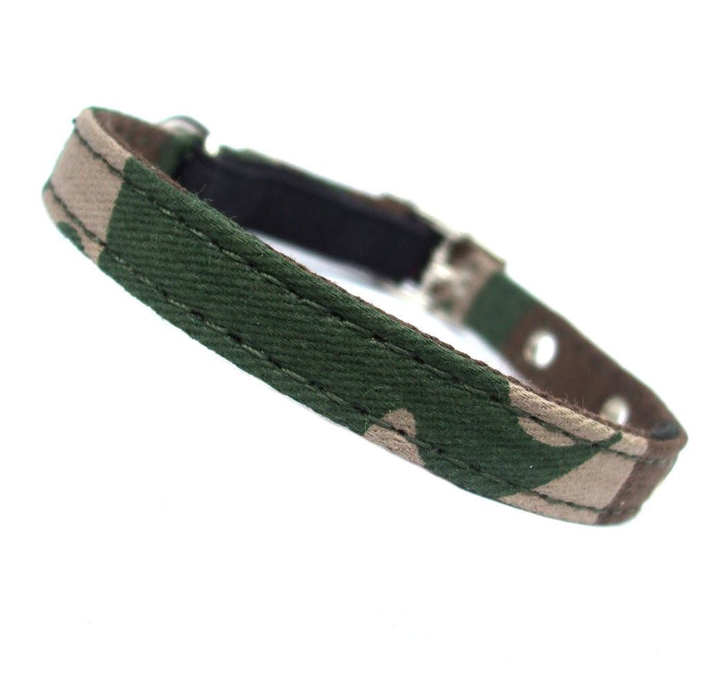 Army Canvas Cat Collar- England