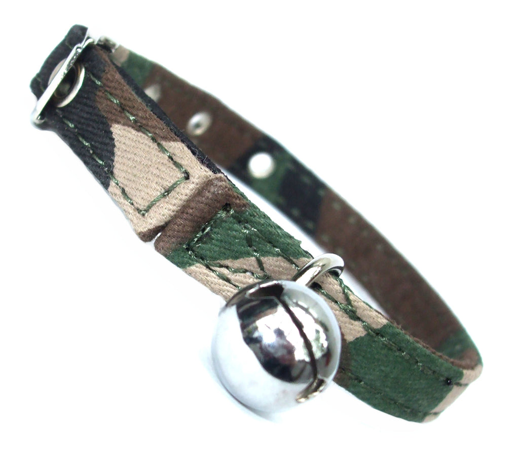 Army Canvas Cat Collar- England