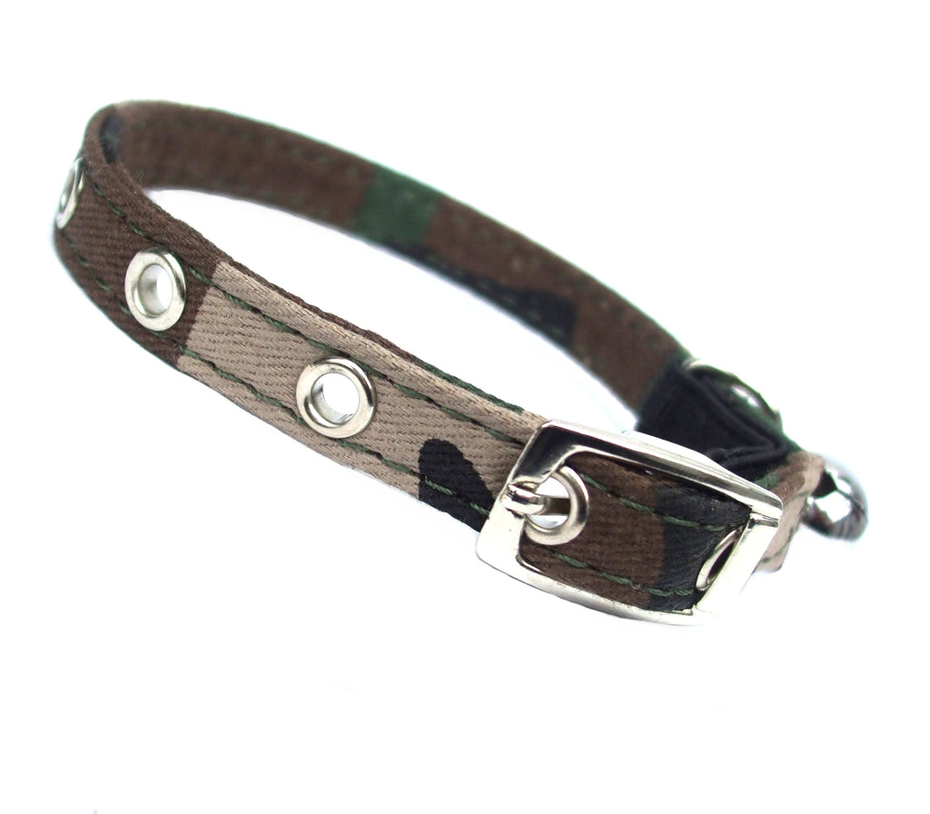 Army Canvas Cat Collar- England