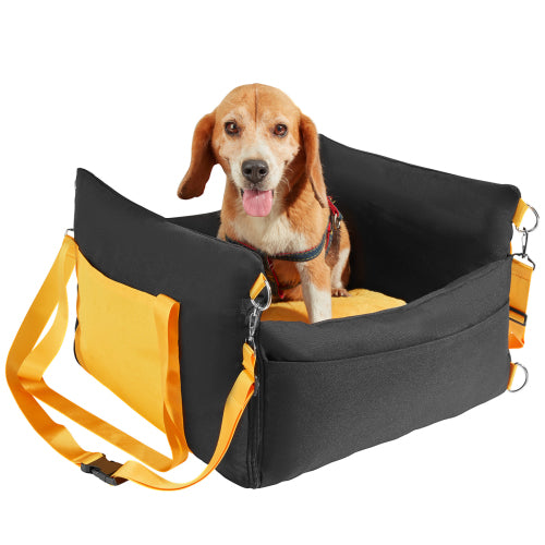 Dog Booster Car Seat for Small Dogs up to 25 lbs