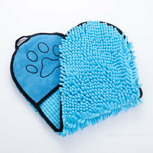 Quick-Drying Pet Bath Towel for Cats & Dogs