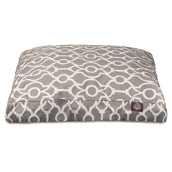 Majestic Pet  Athens Gray Medium Rectangle Dog Bed