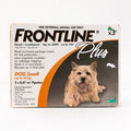 Frontline Plus For Small Dogs under 22lbs (10kg), 3 Pack